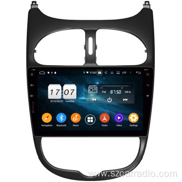 Android 9.0 car autoradio for PG206